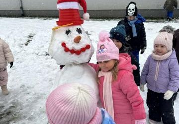Zimowe szaleństwo przedszkolaków
